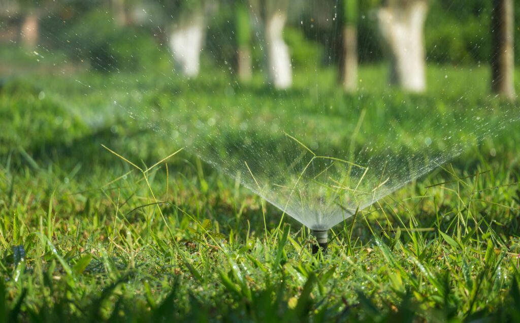 Smart irrigation system installation​